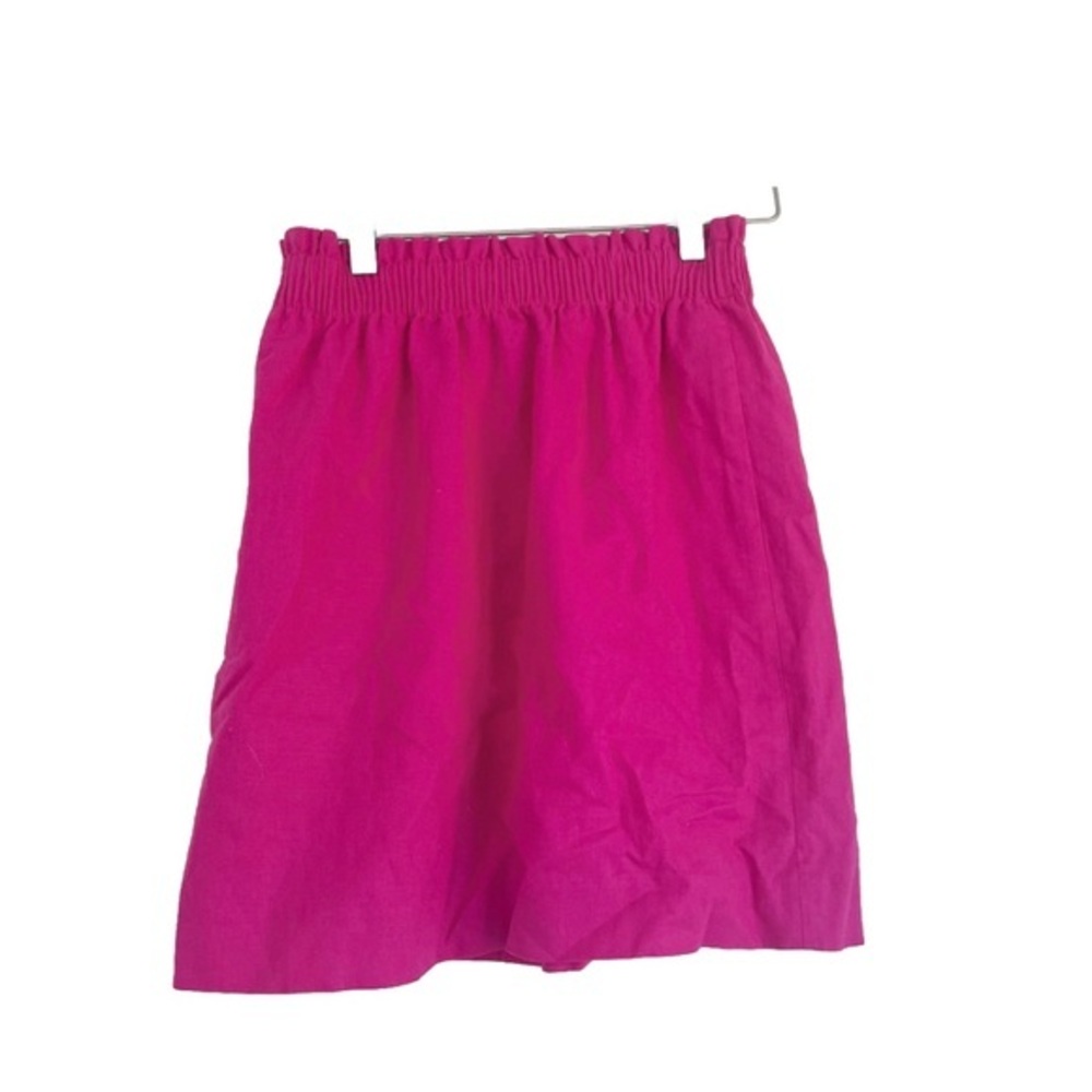 Women’s Pink J Crew Linen Skirt NWT Size 00